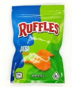 Ruffles Queso THC Chips