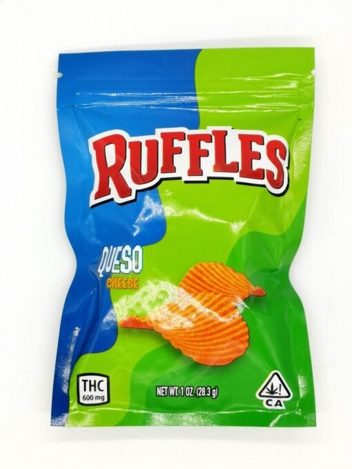 Ruffles Queso THC Chips